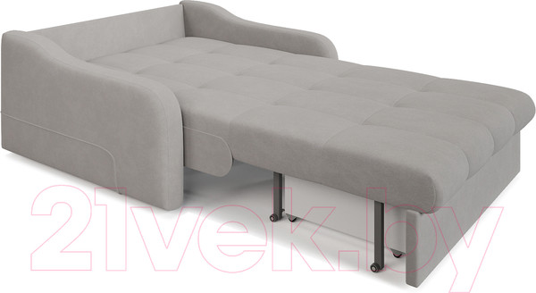 Изображение товара Диван Mebel-Ars Лидер ППУ 120x200 (Vivaldi 04 бежевый)