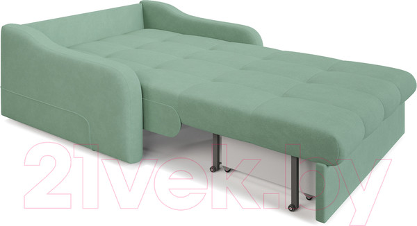 Изображение товара Диван Mebel-Ars Лидер ППУ 180x200 (Vivaldi 09 мятный)