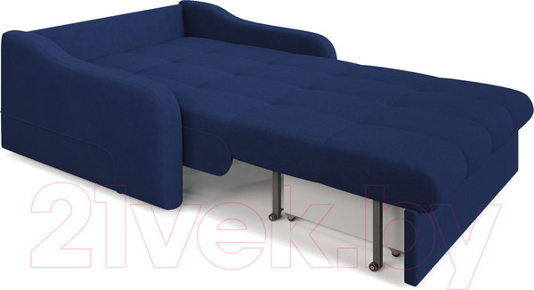 Изображение товара Диван Mebel-Ars Лидер ППУ 180x200 (Vivaldi 14 синий)
