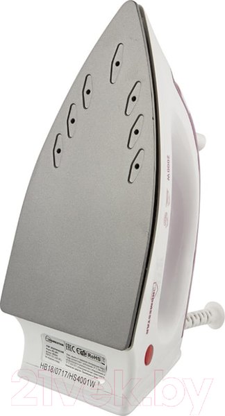 Изображение товара Утюг HomeStar HS-4001 / 002664 (белый)