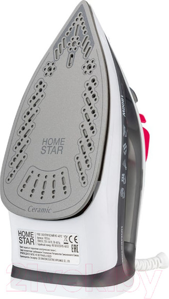 Изображение товара Утюг HomeStar HS-4012 / 105544 (серый)