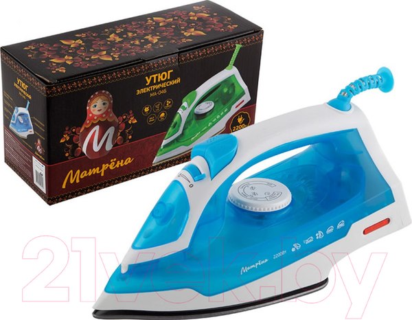 Изображение товара Утюг Матрена MA-046 / 006388 (голубой)