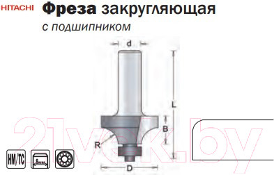 Изображение товара Фреза Hitachi H-K/754101