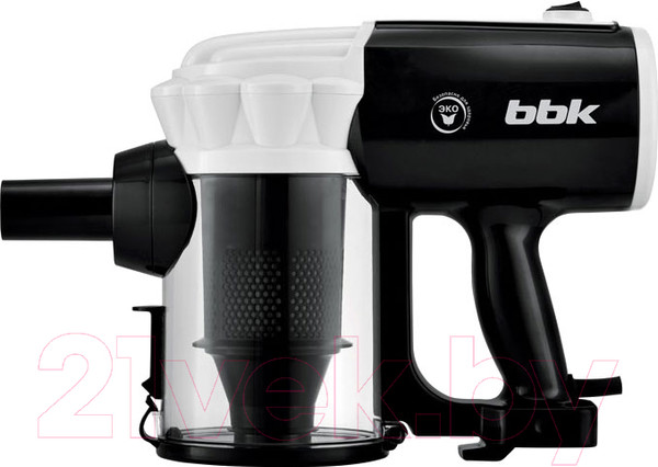 Изображение товара Вертикальный пылесос BBK BV2512 (черный/белый)