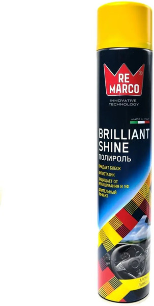 Изображение товара Полироль для пластика Re Marco RM-803 (750мл, лимон)