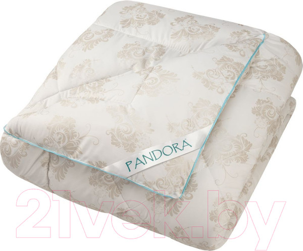 Изображение товара Одеяло PANDORA Лебяжий Пух тик зимнее 172x205