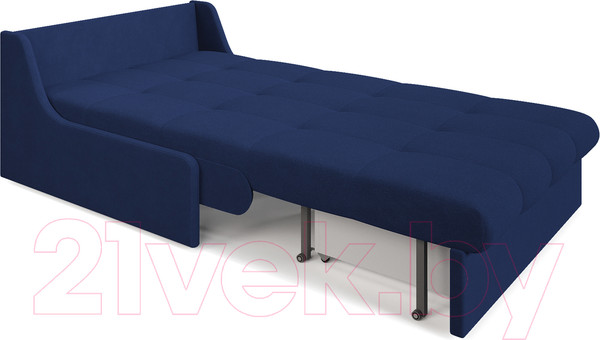 Изображение товара Диван Mebel-Ars Фаворит НПБ 140x200 (Vivaldi 14 синий)