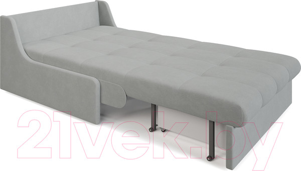 Изображение товара Диван Mebel-Ars Фаворит НПБ 155x200 (Vivaldi 06 светло-серый)