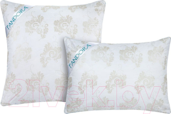 Изображение товара Подушка для сна PANDORA Лебяжий пух тик 70x70