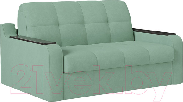 Изображение товара Диван Mebel-Ars Кэнди НПБ 120x200 (Vivaldi 09 мятный)