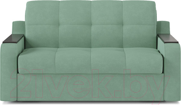 Изображение товара Диван Mebel-Ars Кэнди НПБ 140x200 (Vivaldi 09 мятный)