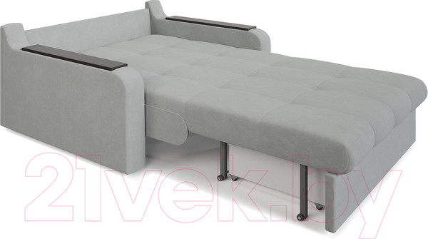 Изображение товара Диван Mebel-Ars Кэнди НПБ 155x200 (Vivaldi 06 светло-серый)