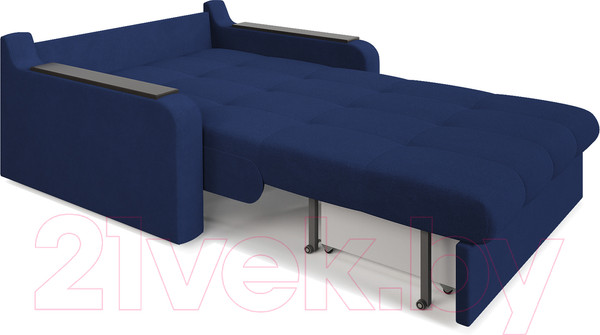 Изображение товара Диван Mebel-Ars Кэнди НПБ 155x200 (Vivaldi 14 синий)
