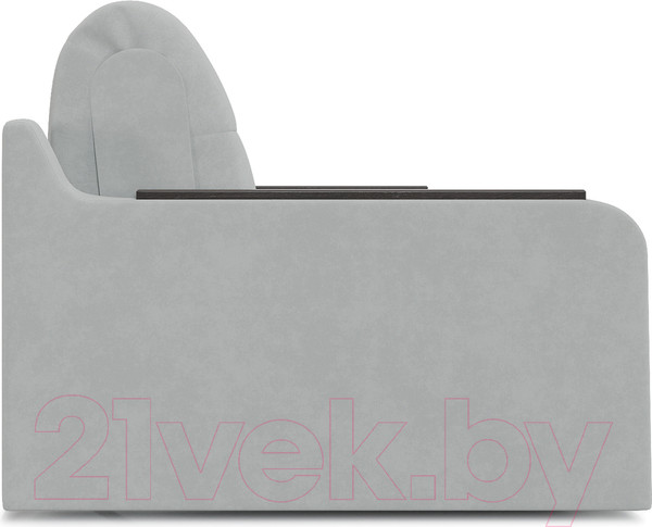 Изображение товара Диван Mebel-Ars Кэнди НПБ 180x200 (Vivaldi 06 светло-серый)