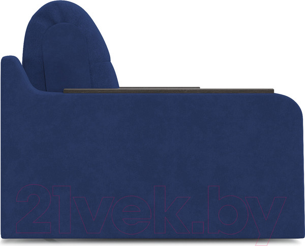 Изображение товара Диван Mebel-Ars Кэнди НПБ 180x200 (Vivaldi 14 синий)