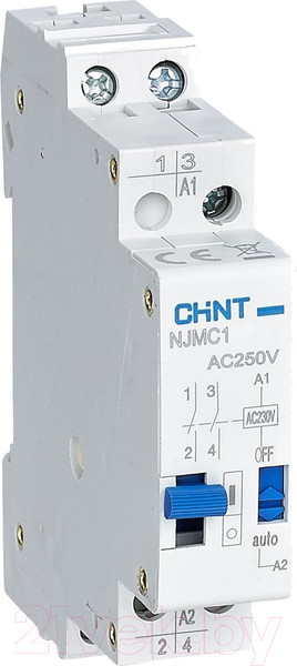 Изображение товара Реле импульсное Chint NJMC1-16/2P AC 230В (R) / 657053