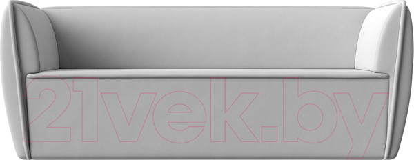 Изображение товара Диван Лига Диванов Бергамо 3-х местный / 112129 (экокожа белый)