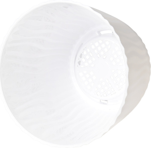 Изображение товара Вазон BOTANICA Волна Рефленый 14.5x12.5см (1.3л, белый)