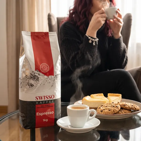 Изображение товара Кофе в зернах Swisso Kaffee Espresso (1кг)