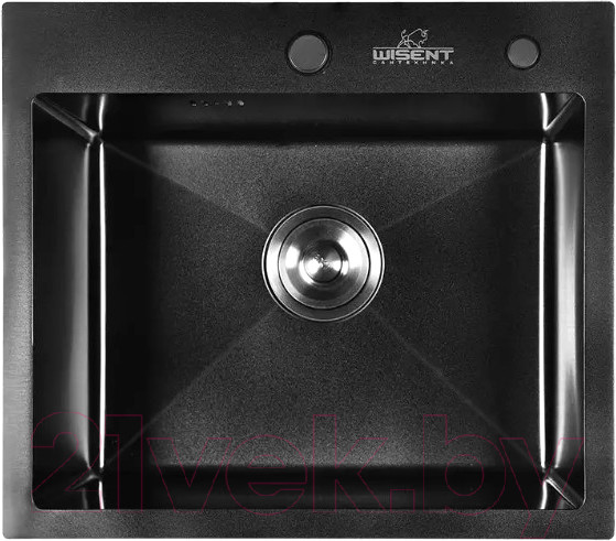 Изображение товара Мойка кухонная Wisent WS35044B (с сифоном GER013)