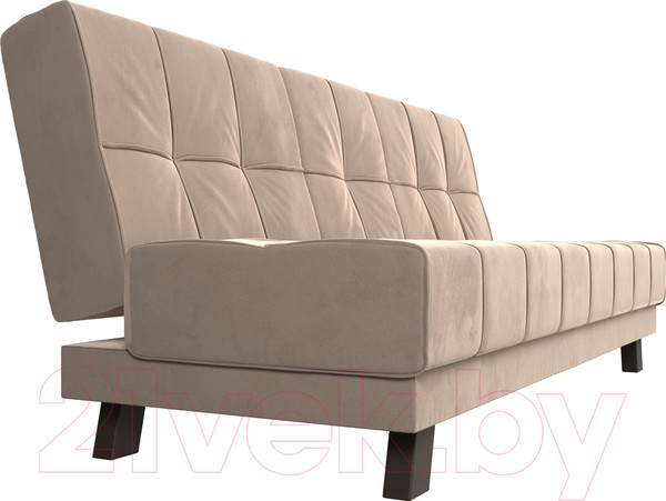 Изображение товара Диван Лига Диванов Винсент / 102864 (велюр бежевый)