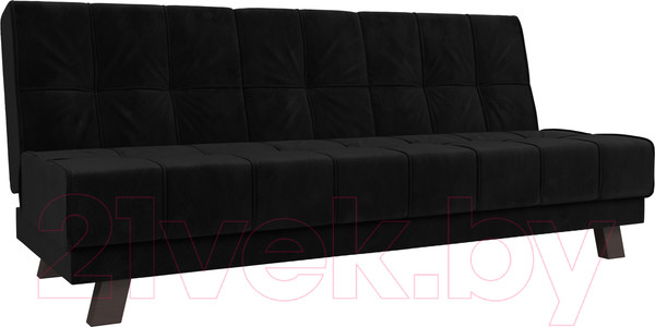 Изображение товара Диван Лига Диванов Винсент / 102871 (велюр черный)