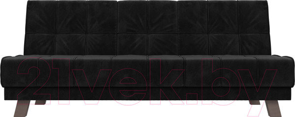 Изображение товара Диван Лига Диванов Винсент / 102871 (велюр черный)