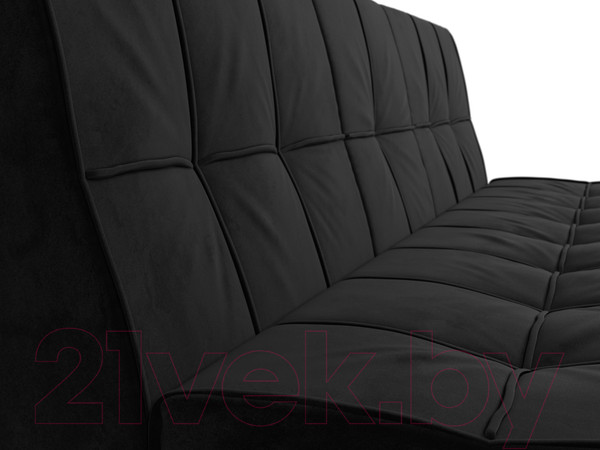 Изображение товара Диван Лига Диванов Винсент / 102871 (велюр черный)