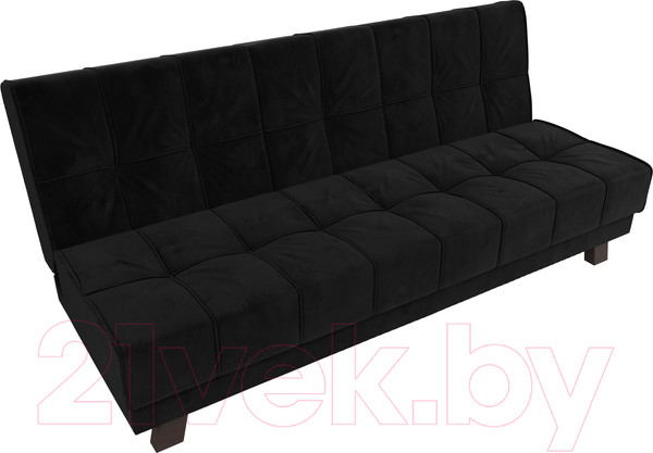 Изображение товара Диван Лига Диванов Винсент / 102871 (велюр черный)