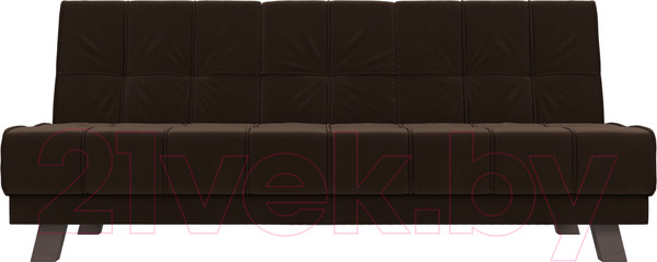 Изображение товара Диван Лига Диванов Винсент / 102875 (микровельвет коричневый)