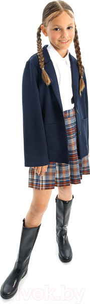 Изображение товара Пиджак детский Amarobaby Study Lass / AB-OD23-SL3002/20-134 (синий, р.134)