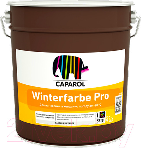 Изображение товара Краска Caparol Winterfarbe Pro База 3 (8.46л)