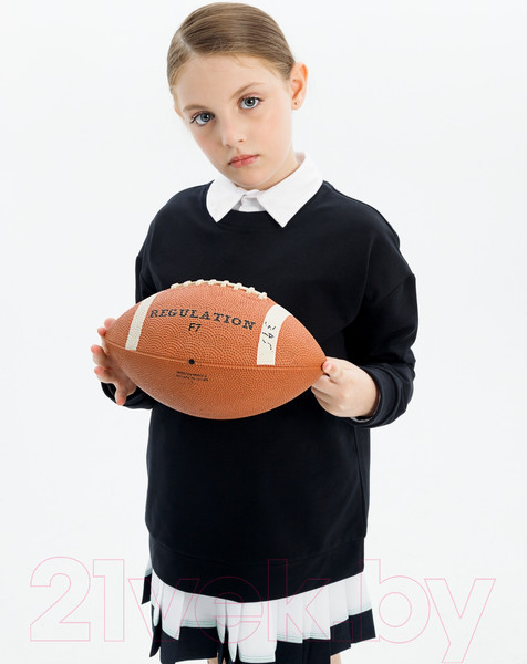 Изображение товара Свитшот детский Amarobaby Study Hip / AB-OD23-SH28/09-140 (черный, р.140)