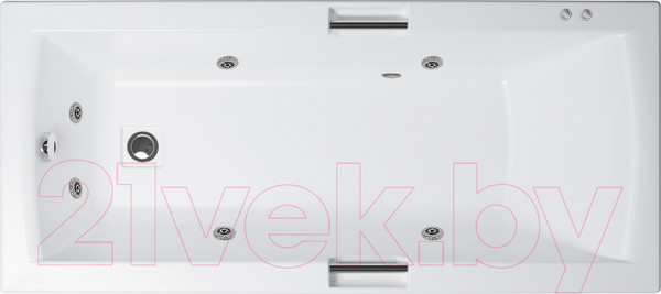 Изображение товара Ванна акриловая Triton Алекса 150x75 Базовая Flat (с гидромассажем)