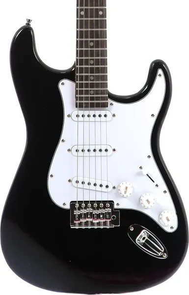 Изображение товара Электрогитара Fabio ST100 BK + комплект аксессуаров