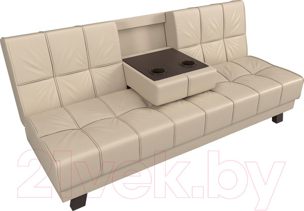 Изображение товара Диван Лига Диванов Винсент / 102880 (экокожа бежевый)