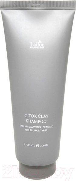 Изображение товара Шампунь для волос La'dor C-Tox Clay Shampoo (200мл)