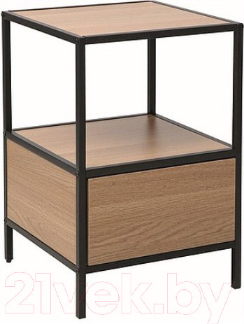 Изображение товара Прикроватная тумба Signal Geo S (дуб/черный)