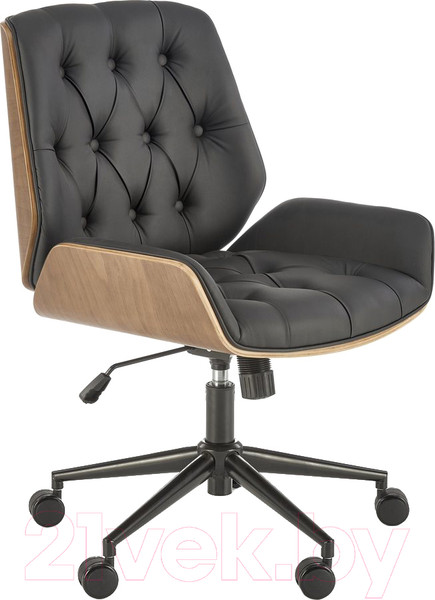 Изображение товара Кресло офисное Halmar Gavin (ореховый/черный)