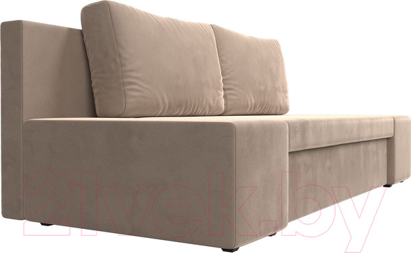 Изображение товара Диван Лига Диванов Сан Марко / 114008 (велюр бежевый)