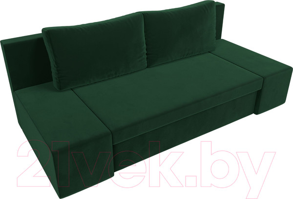 Изображение товара Диван Лига Диванов Сан Марко / 114011 (велюр зеленый)