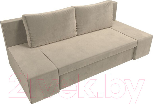 Изображение товара Диван Лига Диванов Сан Марко / 114016 (микровельвет бежевый)