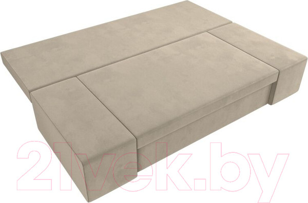 Изображение товара Диван Лига Диванов Сан Марко / 114016 (микровельвет бежевый)