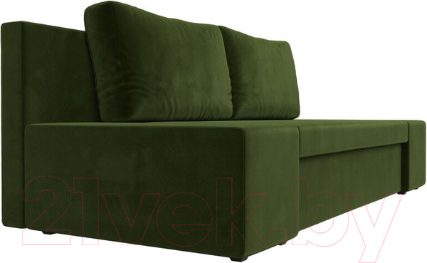 Изображение товара Диван Лига Диванов Сан Марко / 114018 (микровельвет зеленый)