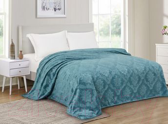 Изображение товара Плед Бояртекс Велсофт Бирюза 062 18-5610 (150x200)