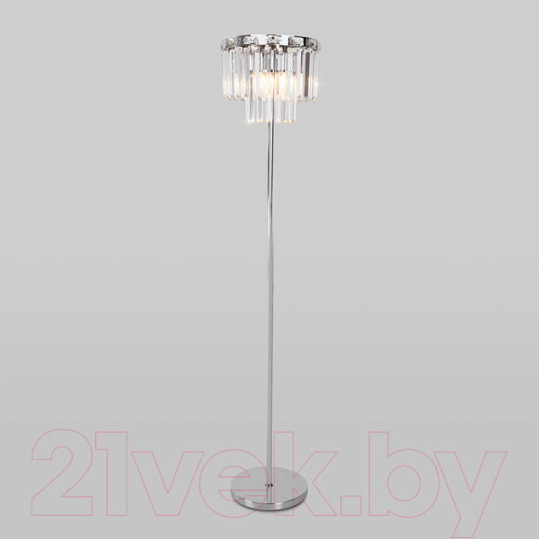 Изображение товара Торшер Евросвет 01137/3 (хром/прозрачный хрусталь Strotskis)