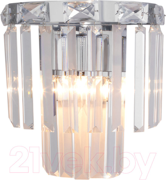 Изображение товара Бра Евросвет Strotskis 10130/1 (хром/прозрачный хрусталь)