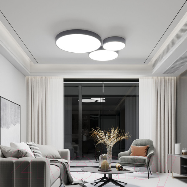 Изображение товара Потолочный светильник Евросвет 90320/1 (серый)