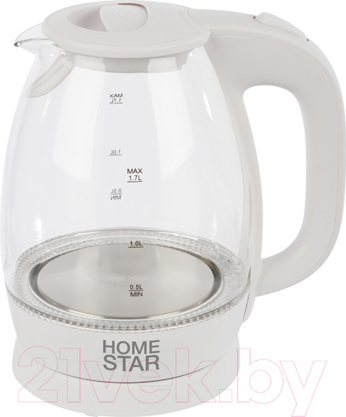 Изображение товара Электрочайник HomeStar HS-1012 (белый)