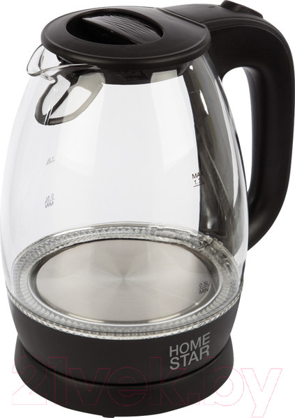Изображение товара Электрочайник HomeStar HS-1012 (черный)